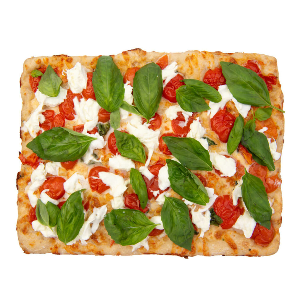 Pizza pomodoro e bufala pizza120